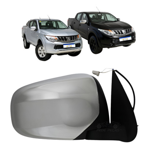 Retrovisor Direito Mitsubishi Triton 2016 A 2022 Elétrico  Direito Retrovisor Direito Mitsubishi Triton 2016 A 2022 Elétrico  Direito