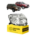 Farol Renault Duster 2012 2013 2014 2015 Cromado Novo
