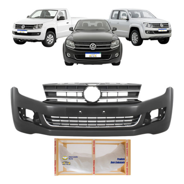 Parachoque Amarok 2011 2012 2013 2014 2015 2016 Novo Preto