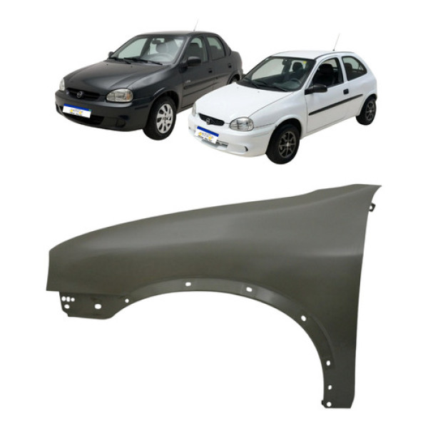 Paralama Chevrolet Corsa 1994 A 2002 Pickup 1998 A 2003 Novo