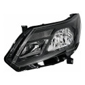 Farol Esquerdo Friso Preto Chevrolet S10 2017 A 2023 S/led Esquerdo/motorista