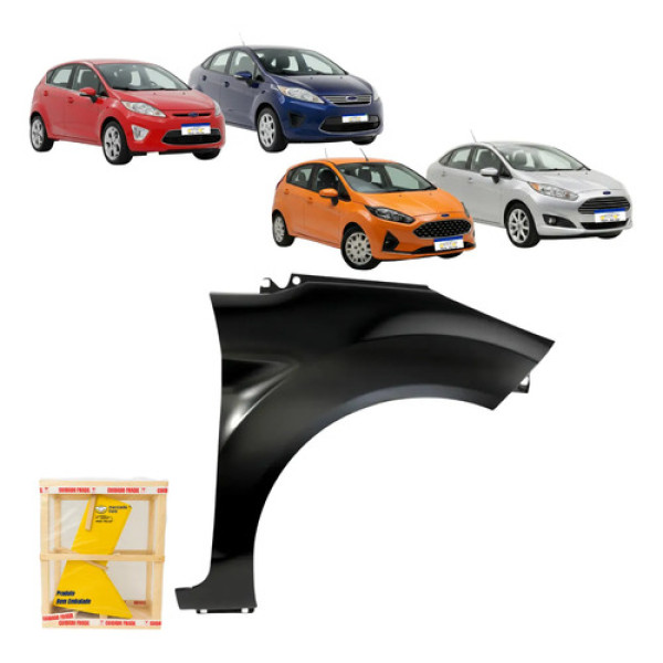 Paralama Ford New Fiesta 2015 2016 A 2019 Titanium Novo Ld