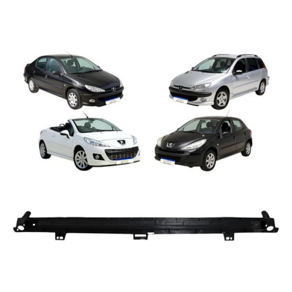 Alma Parachoque Dianteiro Peugeot 206 207 1999 A 2015 Preto