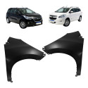 Par Paralama Chevrolet Spin 2014 2015 A 2018 Sem Furo Preto