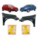 Par Paralama Gm Vectra 2006 2007 A 2009 Gt Gt-x Novo