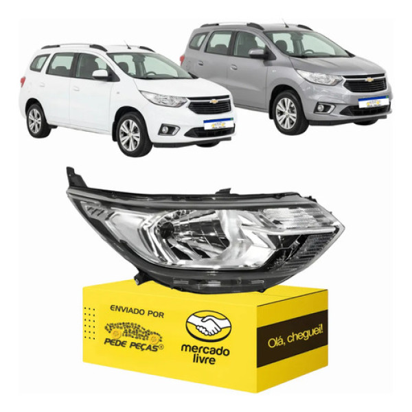 Sinaleira Direita Gm Spin 2019 20 21 22 23 2024 S/led Direito/passageiro