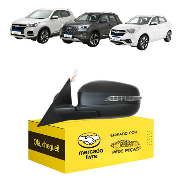 Retrovisor Tiggo 5x 2019 20 A 2026 Elétrico C/rebatimento Le