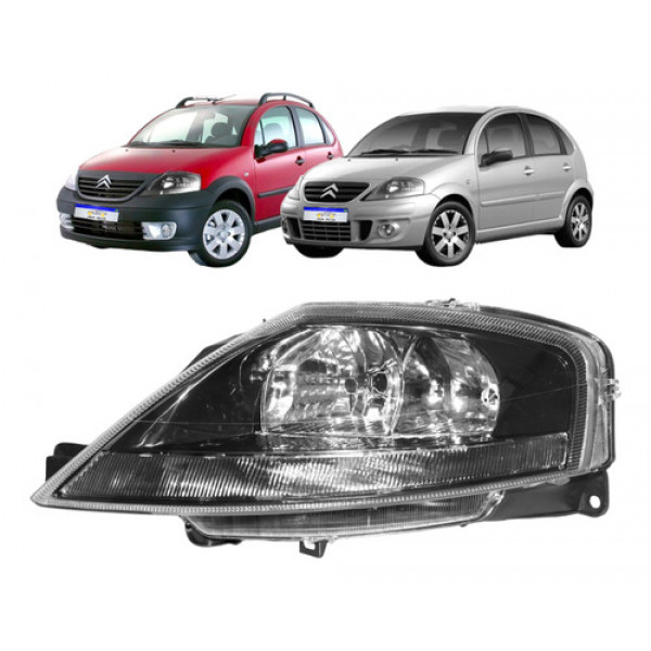 Farol C3 2003 2004 2005 2006 2007 2008 A 2012 L.e Elétrico
