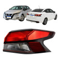 Lanterna Sinaleira Direita Nissan Versa 2021 A 2025 Nova Direito/passageiro Vermelho