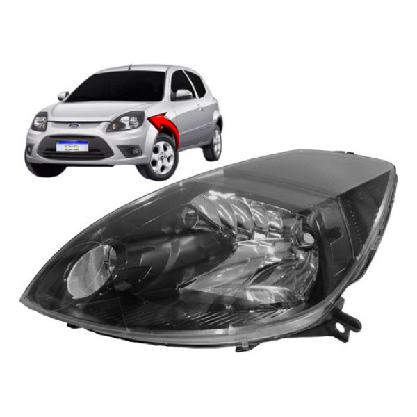 Farol Ford Ka 2008 2009 2010 2011 2012 2013 L.e Novo