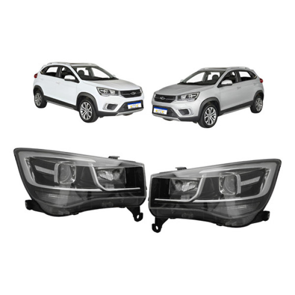 Par Farol Sinaleira Chery Tiggo 2 2018 2019 A 2022 Novo Ambos Lados