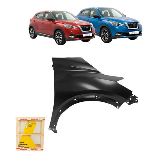 Paralama Direito Nissan Kicks 2016 17 18 19 20 2021