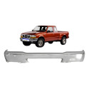 Parachoque Dianteiro Ford Ranger 1998 1999 A 2004 Com Furo Cromado