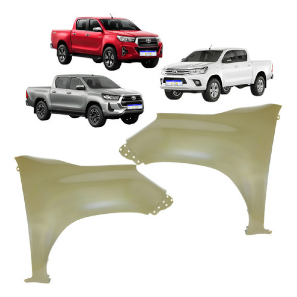Paralama Toyota Hilux 2016 2017 2018 2019 2020 2021 2022 23