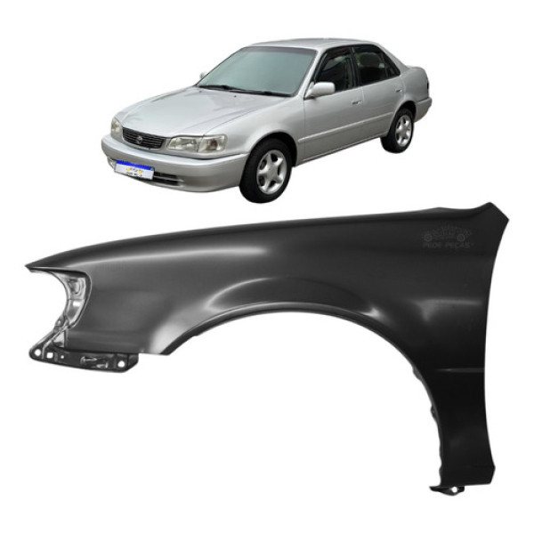 Paralama Toyota Corolla 1999 2000 2001 2002 Novo Esquerdo