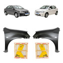 Par Paralama Etios 2012 13 14 15 16 17 18 19 20 2021 C/furo