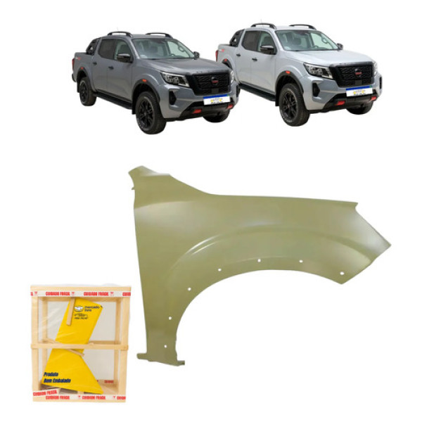 Paralama Frontier 2021 2022 A 2026 Pro4x Com Furo Moldura Ld