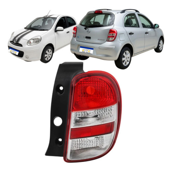 Lanterna Direita Nissan March 2011 2012 A 2014 S Sv Sr Rio