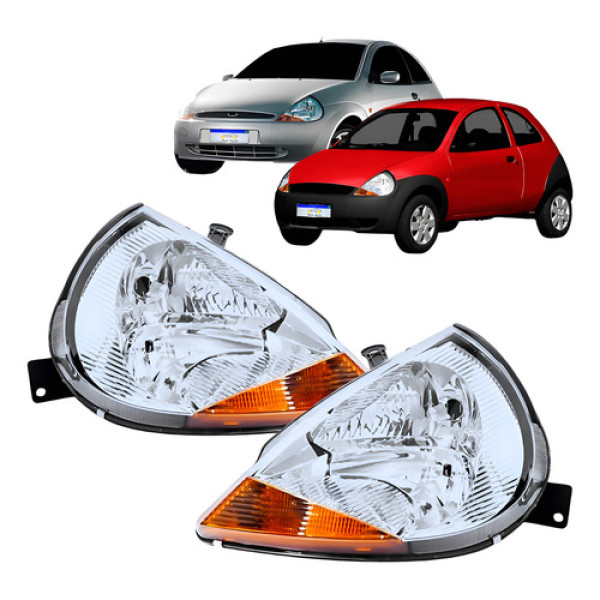 Par Farol Ford Ka 1997 1998 1999 2000 2001 2002 A 2007 Ambar