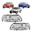 Par Farol Vw Gol Saveiro Parati G3 1999 2000 2001 A 2005 Ambos Lados