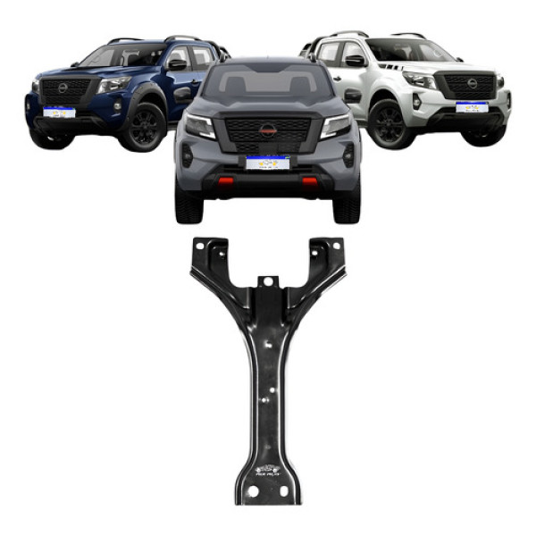 Painel Frontal Central Nissan Frontier 2022 A 2025 Novo