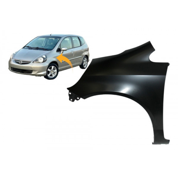 Paralama Dianteiro Honda Fit 2004 2005 2006 07 2008 Esquerdo