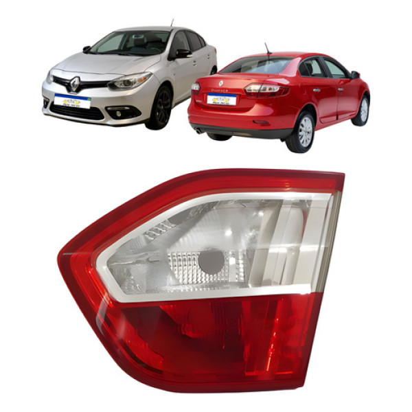 Sinaleira Traseira Tampa Renault Fluence 2011 A 2016 Sem Led