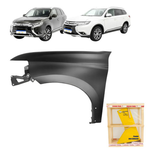 Paralama Outlander Gls 2016 2017 2019 2021 2022 Le Novo