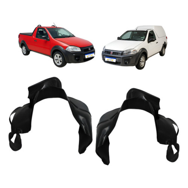 Par Parabarro Dianteiro Fiat Strada Working 2014 A 2020