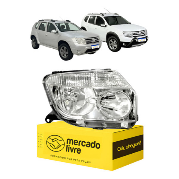 Par Farol Sinaleira Duster 2012 2013 2014 2015 L.d Novo Direito/passageiro