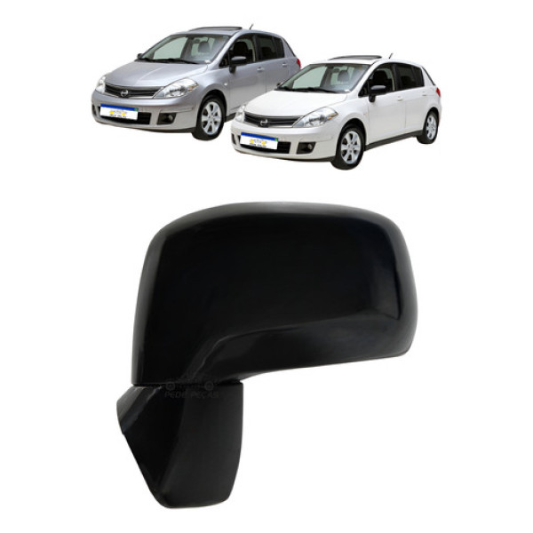 Retrovisor Esquerdo Manual Nissan Tiida 2008 A 2013 Sl S Esquerdo