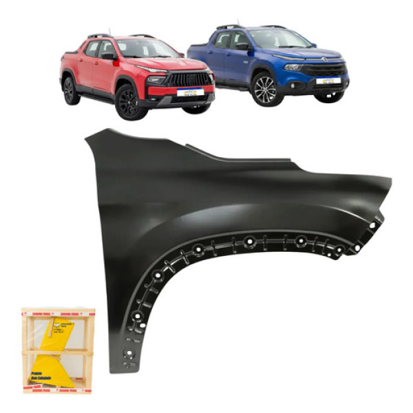 Paralama Fiat Toro 2016 2017 2018 2019 2020 A 2026 Novo Ld