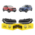 Farol Vw T-cross 2025 2026 Full Led C/reator Novo Par Ambos Lados