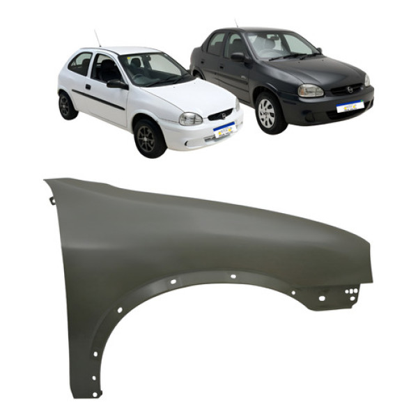 Paralama Chevrolet Corsa 1994 A 2002 Pickup 1998 A 2003 Novo