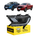 Farol Esquerdo Ranger Mustang 2017 2018 2019 2020 21 22 2023 Esquerdo/motorista