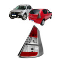 Lanterna Renault Sandero Stepway 2012 A 2014 Borda Cinza Ld