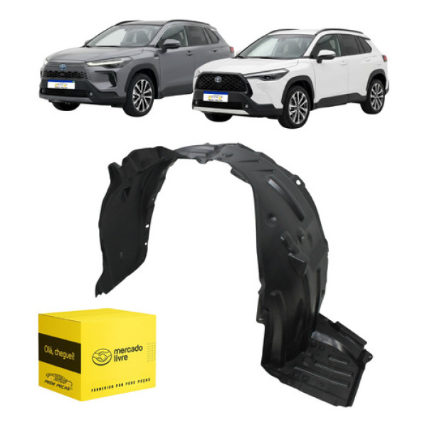 Parabarro Dianteiro Toyota Corolla Cross 2021 A 2026 L.e