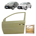 Porta Dianteira Toyota Yaris Hatch 2019 A 2025 Novo Le Dianteira Esquerdo Cinza