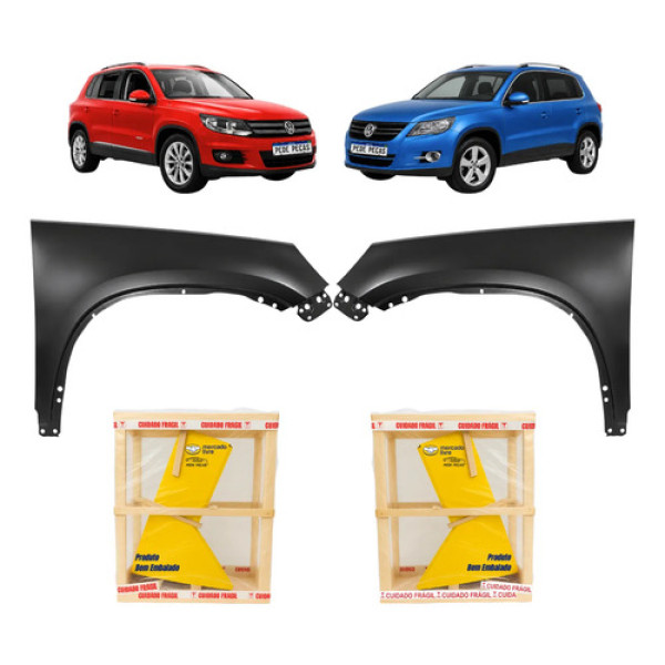 Par Paralama Volkswagen Tiguan 2009 2010 2011 2012 A 2017
