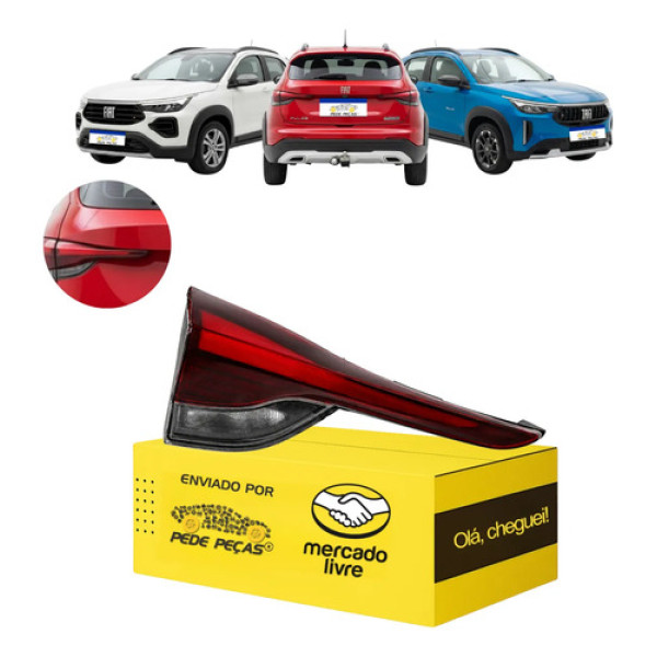 Sinaleira Tampa Fiat Pulse Abarth 2022 23 24 A 2026 C/led Le Esquerdo/motorista