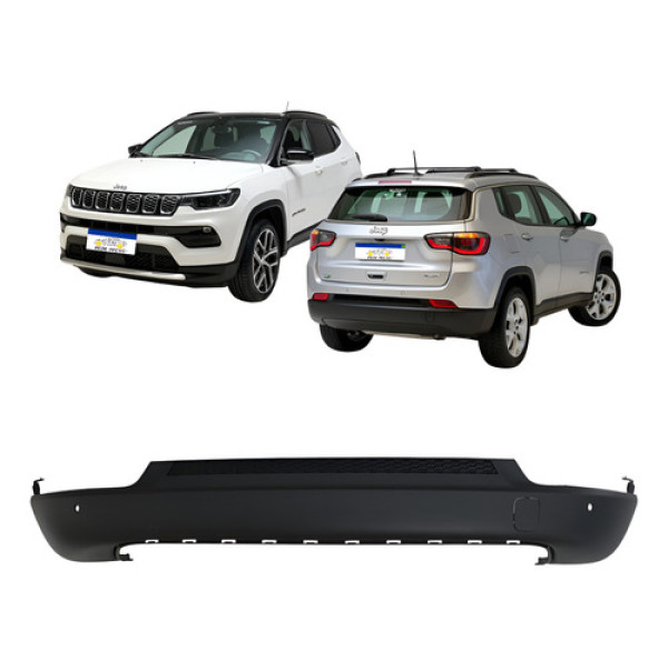 Spoiler Parachoque Traseiro Jeep Compass 2017 2018 A 2025 