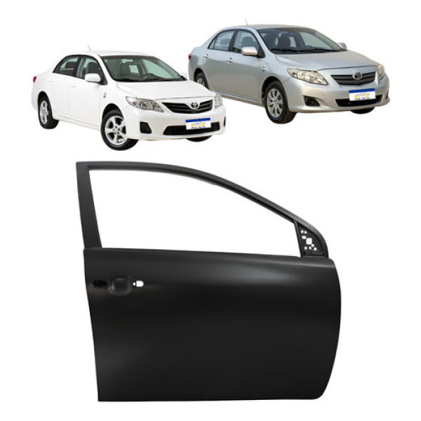 Porta Dianteira Direita Toyota Corolla 2008 2009 A 2014 Nova Dianteira Direita Preto