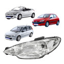 Farol Peugeot 206 2000 2001 2002 2003 2004 2005 A 2010 Le - Esquerdo