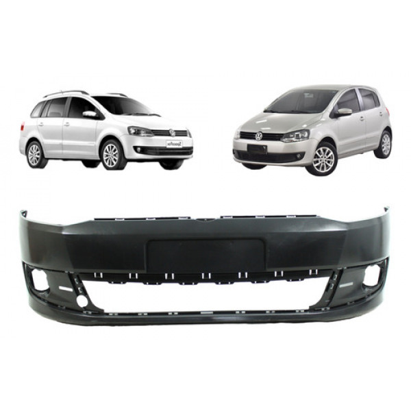 Parachoque Vw Fox Spacefox 2010 2011 2012 2013 2014 Novo