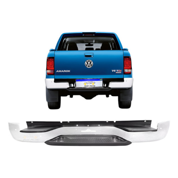 Parachoque Traseiro Volkswagen Amarok 2010 2011 2012 A 2024