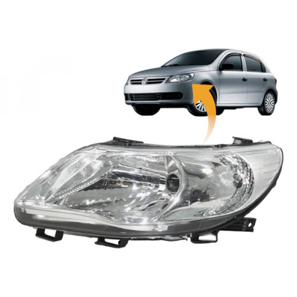 Farol Gol Voyage Saveiro G5 2009 2010 2011 2012 Simples Le