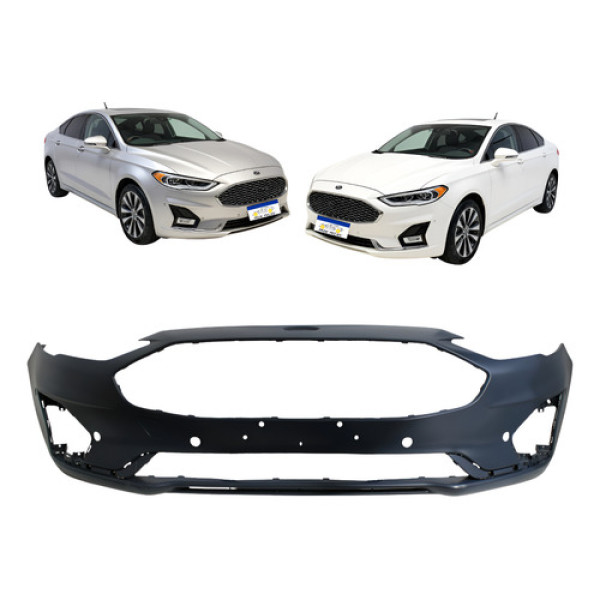 Parachoque Dianteiro Ford Fusion 2019 C/furo Sensor Ecoboost
