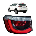 Lanterna Jeep Compass 2017 2018 2019 2020 2021 Com Led Le Esquerdo/motorista Vermelho