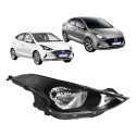 Farol Hyundai Hb20 Hb20s 2019 2020 2021 2022 Lado Direito - Direito/passageiro