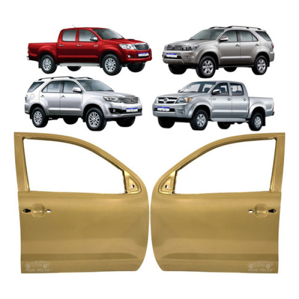 Par Portas Dianteira Toyota Hilux Sw4 Std Sr Srv 2005 A 2015